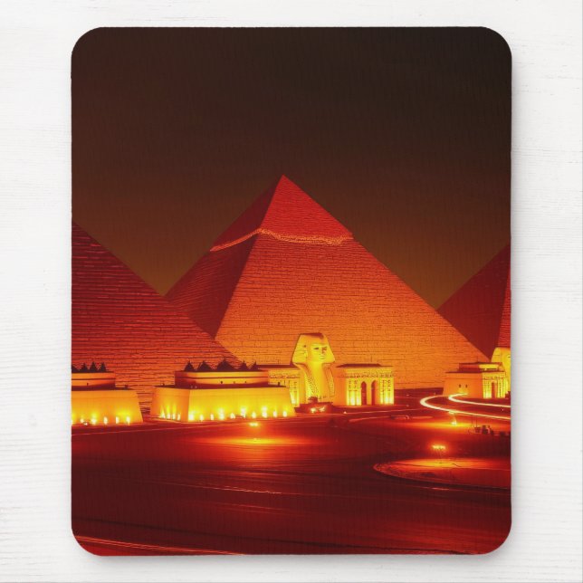 Alte Pyramiden Mousepad (Vorne)