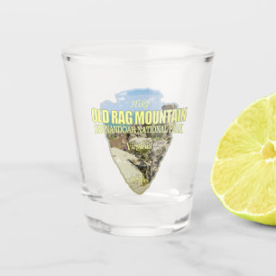 Alte Rag Mtn (Pfeilspitzen) Schnapsglas