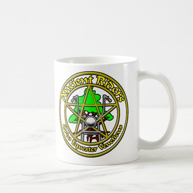 Alte Reiter-Schale Kaffeetasse (Rechts)