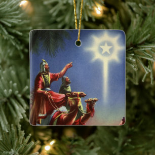 Alte Religion, Weise Männer mit dem Stern von Beth Keramikornament