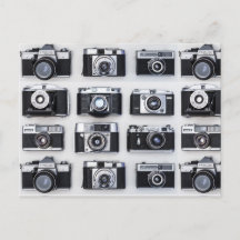 Alte Retro-Kamera-Sammlerfotografen