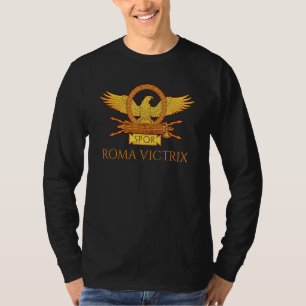 Alte römische Geschichte Lateinisches Motto Roma V T-Shirt