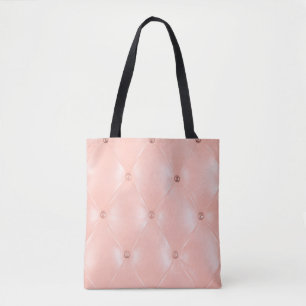 Alte Rose, Rosa, Hintergrund und Textur mit Leathe Tasche