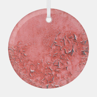 Alte rostige Eisenwandtextur Ornament Aus Glas