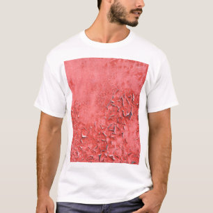 Alte rostige Eisenwandtextur T-Shirt