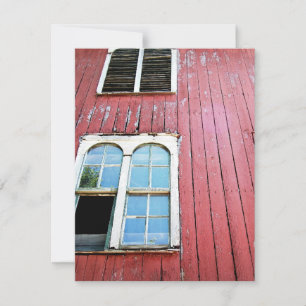 Alte rote Scheune Einladung