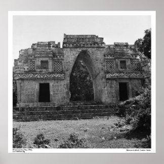 Alte Ruinen: Tor nach Labna, Yucatan, Mexiko Poster