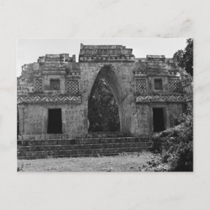 Alte Ruinen: Tor nach Labna, Yucatan, Mexiko Postkarte