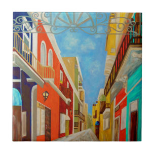 Alte San- JuanKunst-Malerei Fliese