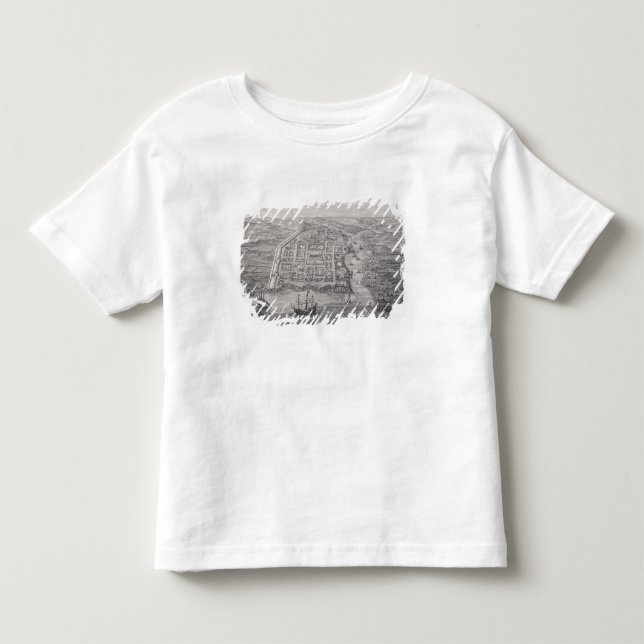 Alte Santo- Domingostadt Kleinkind T-shirt (Vorderseite)