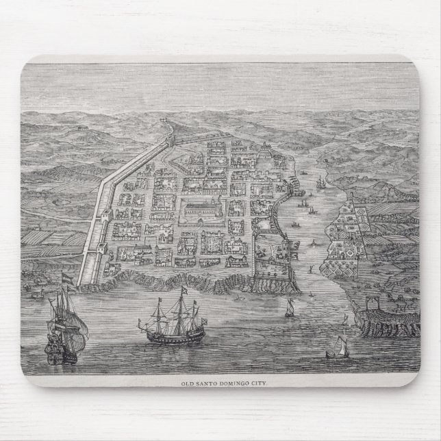 Alte Santo- Domingostadt Mousepad (Vorne)
