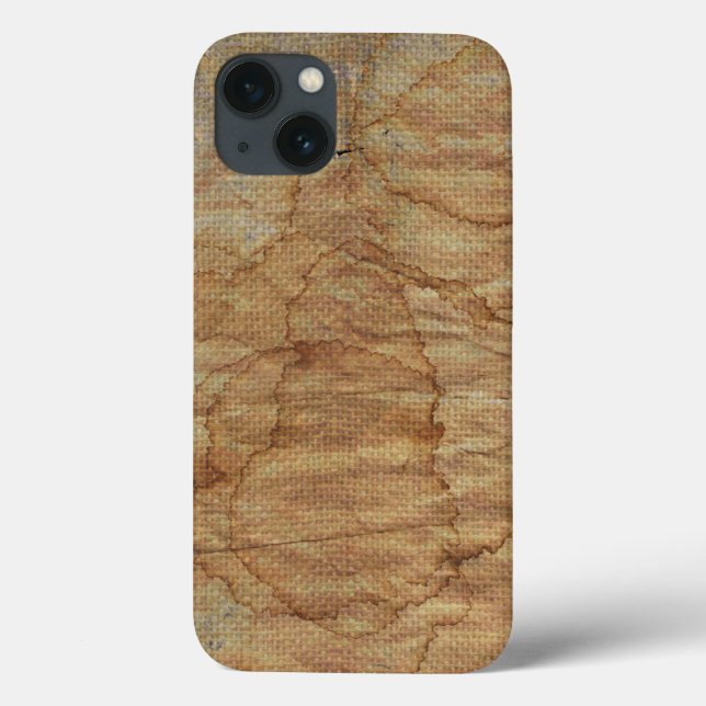 alte schmutzige Leinwand Case-Mate iPhone Hülle (Rückseite)