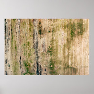Alte schmutzige Wand Hintergrund. Scratched texu Poster