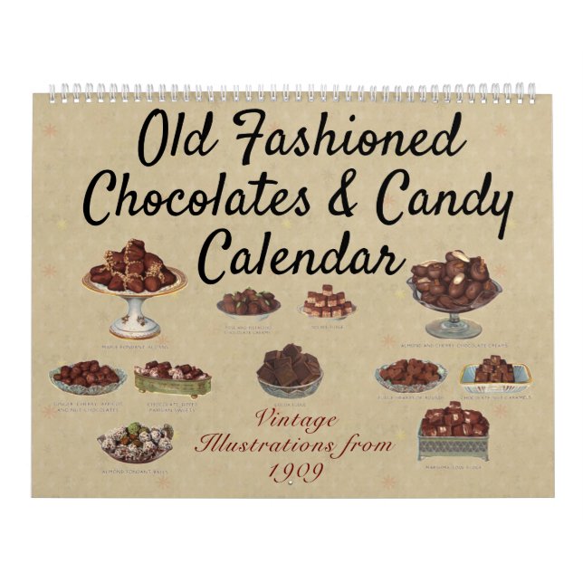 Alte Schokolade und Bonbons Kalender (Titelbild)