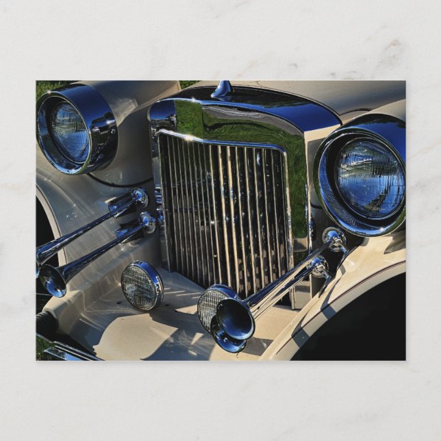 Alte Schönheit Postkarte (Vorderseite)