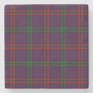Alte Schotten Tavern Clan Montgomery Tartan Steinuntersetzer