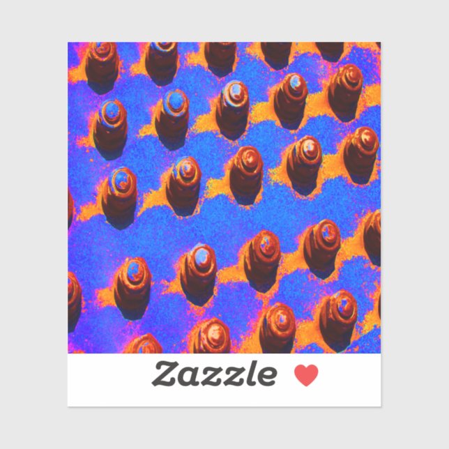 Alte Schrauben Aufkleber (Blatt)