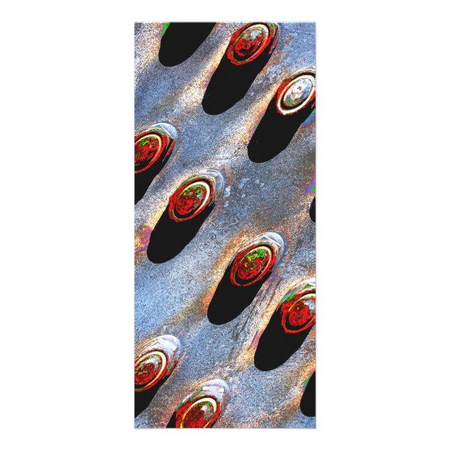 Alte Schrauben Werbekarte (Vorne)