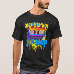 Alte Schule Cassette Mixtape Hip Hop Musik T-Shirt