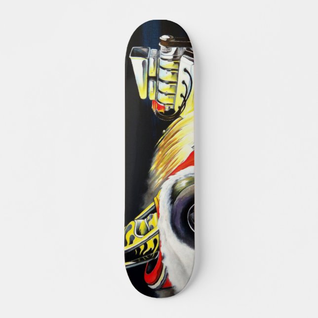 Alte Schule Dragster Skateboard (Vorne)