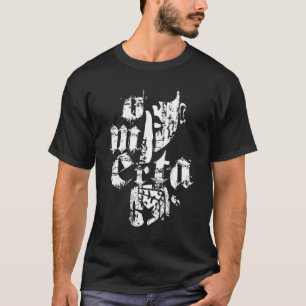 Alte Schule Gentleman Bleibe Stille Kodex des Schw T-Shirt