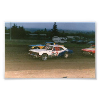 Alte Schule Gregg Racing Fotodruck