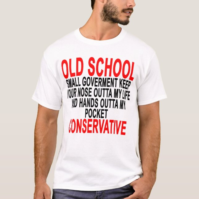 Alte Schule konservatives T-Shirt.png T-Shirt (Vorderseite)
