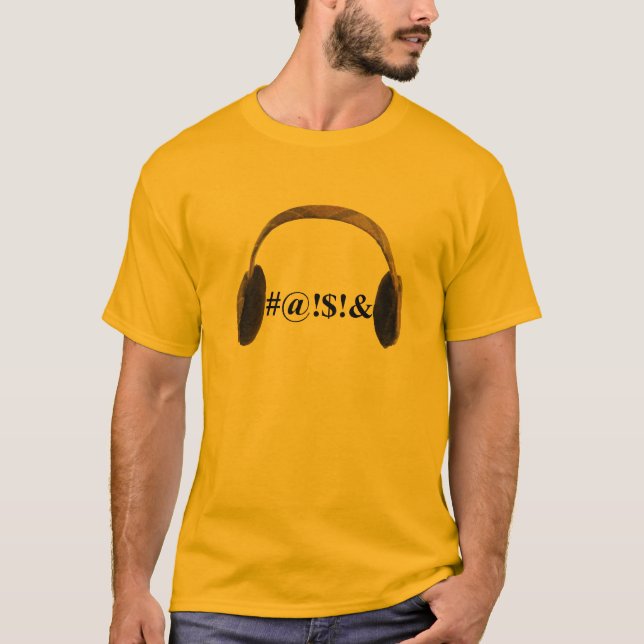 Alte Schule - Ohr-Muffen T-Shirt (Vorderseite)