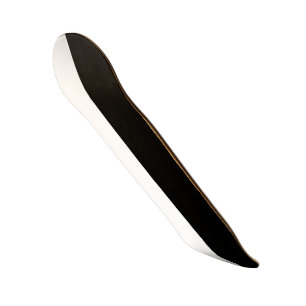 ALTE SCHULE - SCHWARZ UND WEISSDECK SKATEBOARD