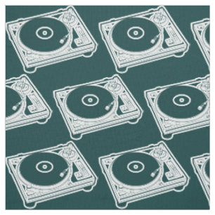Alte Schule Wachs (Vinyl) Turntable Stoff
