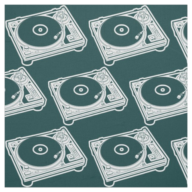 Alte Schule Wachs (Vinyl) Turntable Stoff (Muster)