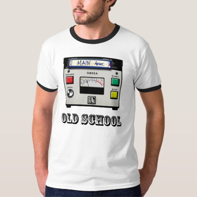 ALTE SCHULE - Wagen-Maschine T-Shirt (Vorderseite)