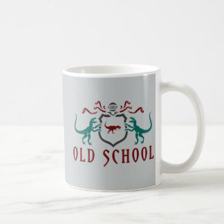 Alte Schulfarbdinosaurier Kaffeetasse