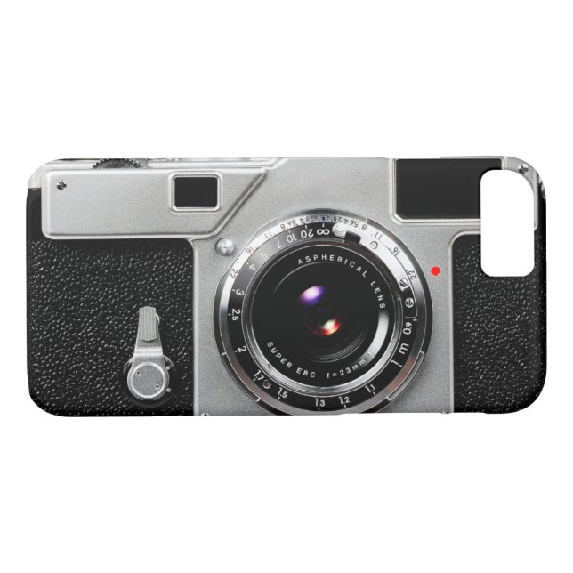 Alte Schulfilm-Kamera Case-Mate iPhone Hülle (Rückseite (Horizontal))