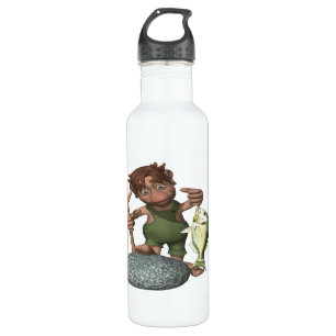 Alte Schulfischen Trinkflasche