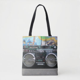 Alte SchulGhettoblaster-Radio-Tasche Tasche