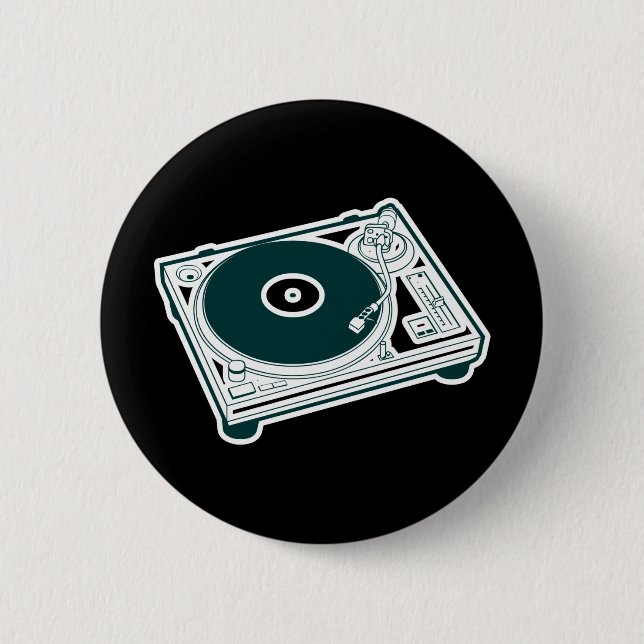 Alte SchulTurntable Button (Vorderseite)