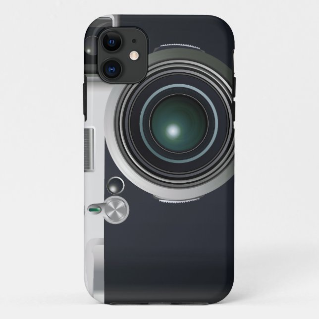 Alte schwarze Kamera Case-Mate iPhone Hülle (Rückseite)