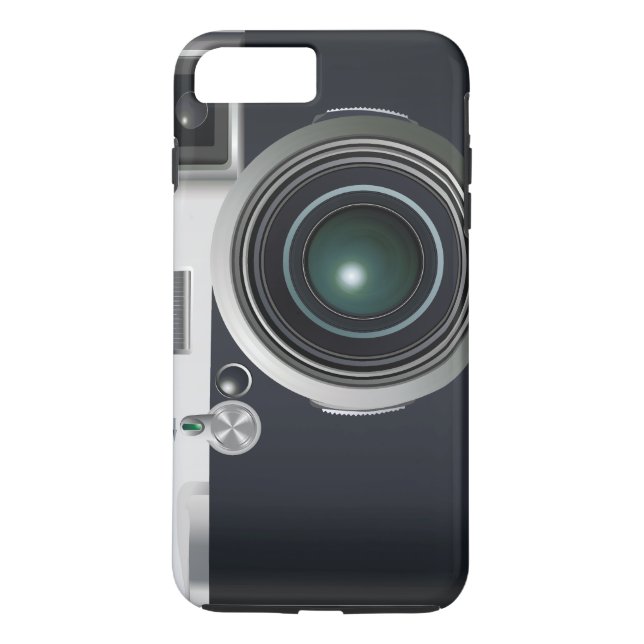 Alte schwarze Kamera Case-Mate iPhone Hülle (Rückseite)