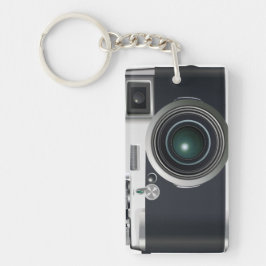 Alte schwarze Kamera Schlüsselanhänger