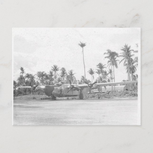 Alte schwarze Magie B-24 Postkarte (Vorderseite)