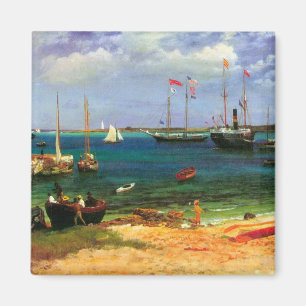 Alte Seelandschaft, Nassau Hafen von Bierstadt Magnet
