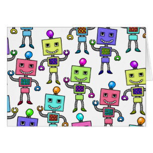 Alte Skool Retro Roboter