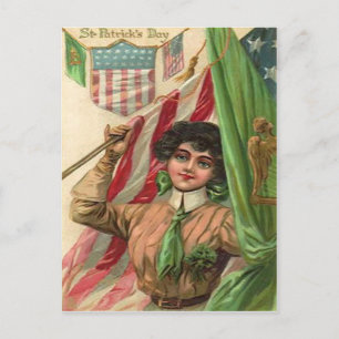 Alte St. Patrick's Day Karte