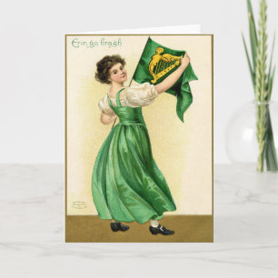 Alte St. Patrick's Day Karte