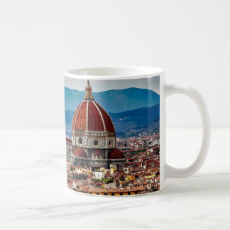 Alte Stadt Florenz, Italien-Skyline Kaffeetasse