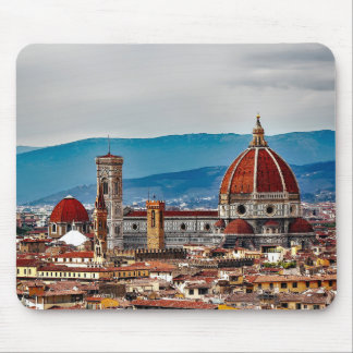 Alte Stadt Florenz, Italien-Skyline Mousepad
