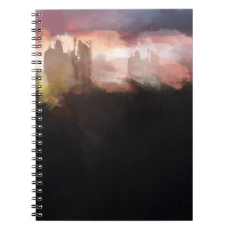 alte Stadt Notizblock