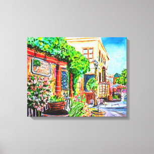 Alte Stadt Temecula CA Leinwanddruck