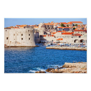 Alte Stadt von Dubrovnik Fotodruck